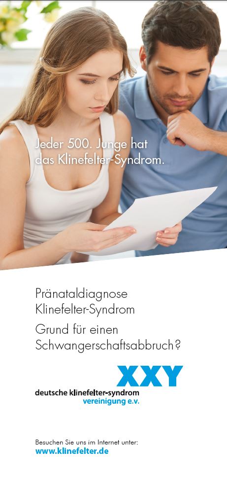 Pränataldiagnose Klinefelter-Syndrom - Grund für einen Schwangerschaftsabbruch? (Webversion DIN A4)